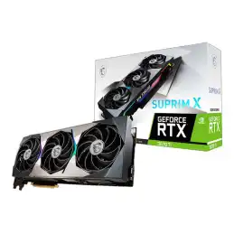 MSI GeForce RTX 3070 Ti SUPRIM X 8G - Carte graphique - GF RTX 3070 Ti - 8 Go GDDR6... (GEFORCE RTX 3070 TI SUPRIM X 8G)_1